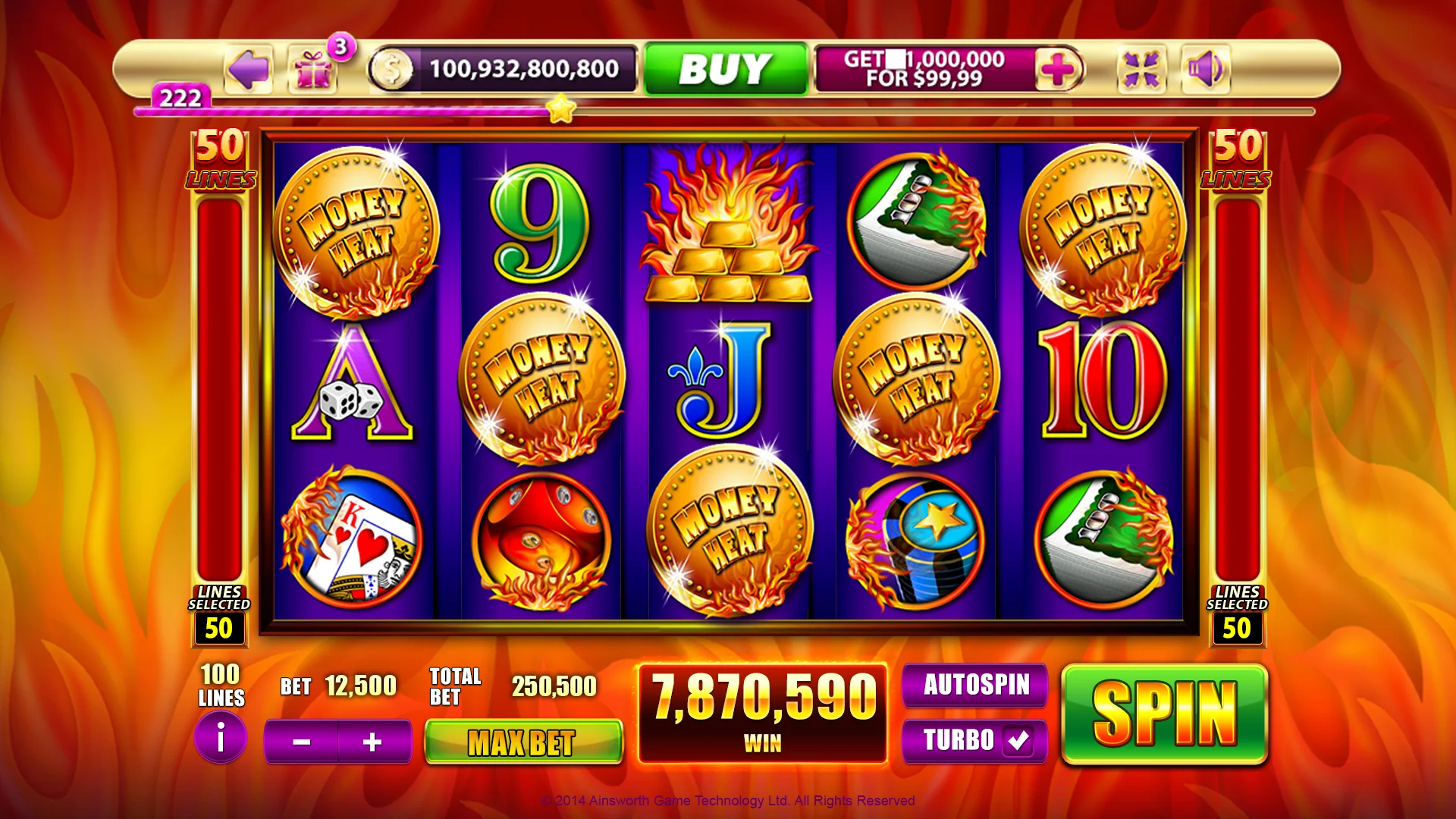 The 777 slots